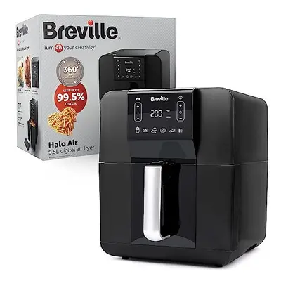 Breville Halo Air Fryer | Digital Large Air Fryer Oven | 5.5 | Fry, Bake, Roast & Grill | W | En