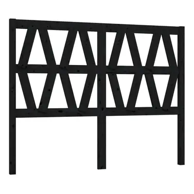 (black, x x cm) vidaXL Bed Headboard Home Bedroom Decorative Bed Header Panel Solid Wood Pine