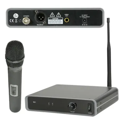 60m Wireless Microphone Receiver System UHF Handheld Dynamic Karaoke Tannoy Kit