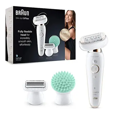 Braun Silk-Ã©pil Flex Epilator, Flexible Head for Easier Hair Removal with Ladies Electric Shave