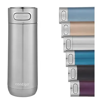 Contigo Luxe Autoseal Travel Mug, Stainless Steel Thermal Mug, Vacuum Flask, Leakproof Tumbler, 