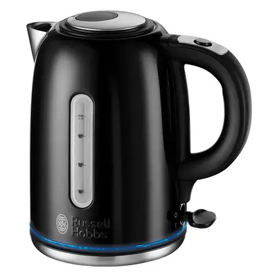 Russell Hobbs Quiet Boil Kettle, Black - UK Stock