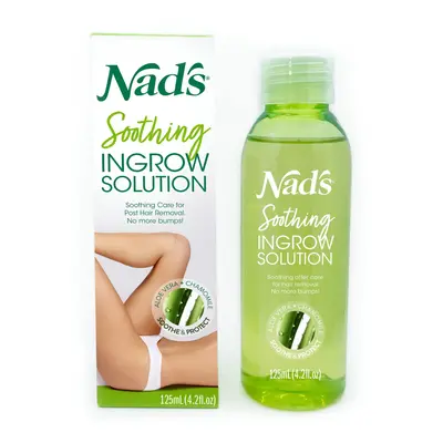 Nad's Ingrown Hair Treatment Solution Serum - Razor Burn & Razor Bumps Treatment For Women & Men