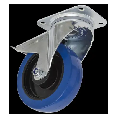 Castor Wheel Swivel Plate with Total Lock Ø160mm