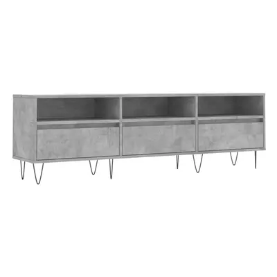 vidaXL TV Cabinet TV Unit Media Cabinet TV Stand Concrete Grey Engineered Wood