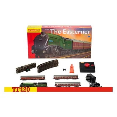 Hornby Train Set - TT1002M The Easterner Train Set, Analogue TT Gauge Model Railways Set, Starte