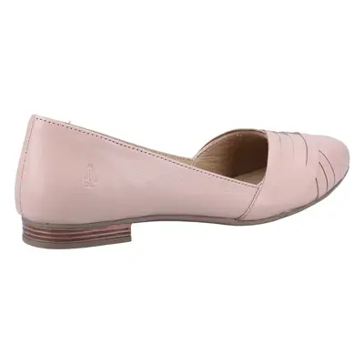 (Pink, (Adults')) Hush Puppies Marley Ballerina Leather Women's Blush Flats