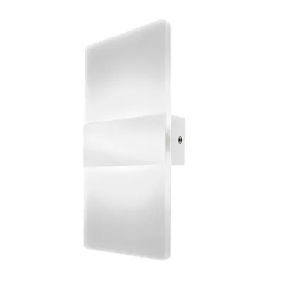 (White & White Light 6500K) Modern Wall Sconces LED Wall Light