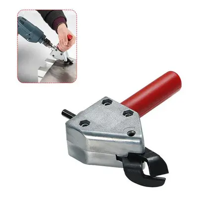 Metal Sheet Cutter Adapter Iron Sheet Wire Netting Nibbler Cutter for Electric Drill