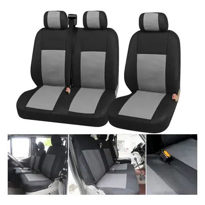 2+1 Rear / Front Seat Cover Protector for Ford Transit Transit Custom Van Minibus