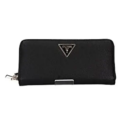 GUESS Laurel Large Zip Around Wallet Black One Size