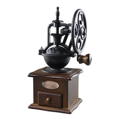 Hand-operated Bean Grinder Saving Labour with Wheel Disc Design for Coffee