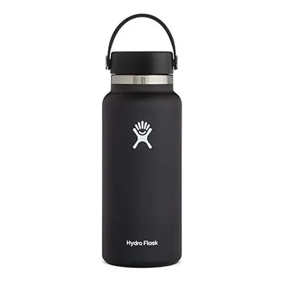 Hydro Flask W32BTS001 Stainless Steel Vacuum Insulated Large Opening with Leak Proof Flex Cap Bl