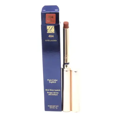 (404 No Tomorrow) Estee Lauder Pure Color Explicit Slick Shine Lipstick 0.02oz/7g New With Box