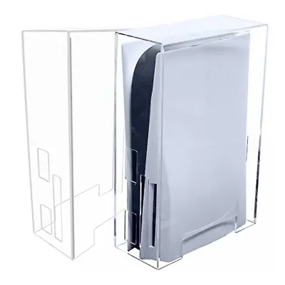 Acrylic Transparent Protective Cover For Ps5 Console, Transparent Plexiglass Dust Cover, Customi