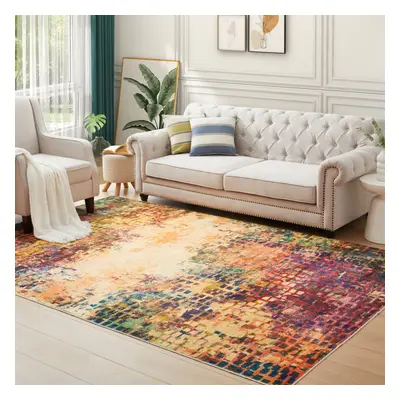 ( x cm ft x ft in, VIBRANT- CASHMERE RUG) Area Rugs Traditional Extra Large Non Slip Rug Living 