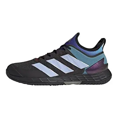 Adidas Men's adizero Ubersonic M HEAT RDY Sneaker, grey six/blue dawn/core black, UK