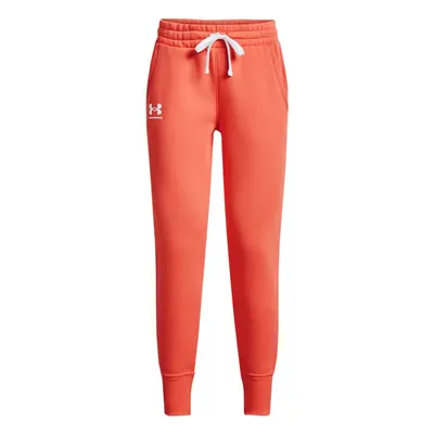 Women's Under Armour Rival Fleece Pants Orange 877