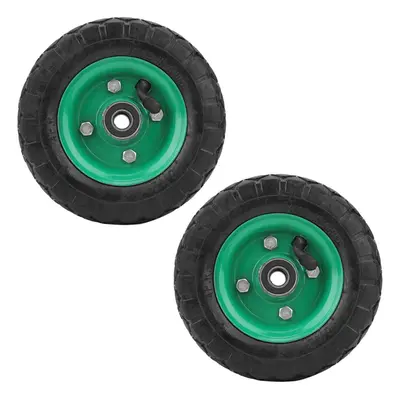 2X Inflatable Tire Wear-Resistant 6In Wheel 150mm Tire Industrial Grade Cart Trolley Tyre Caster