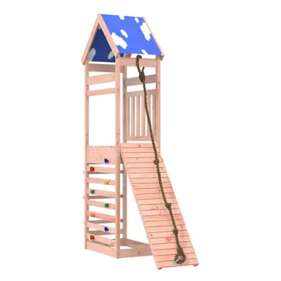 (solid douglas wood) vidaXL Outdoor Playset Garden Playhouse Playground Equipment Solid Wood Pin