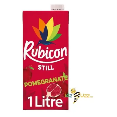 Rubicon Still Pomegranate Juice Drink Litre x12