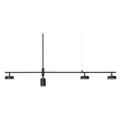 LED Pendant Lamp FOYLE Metal Black