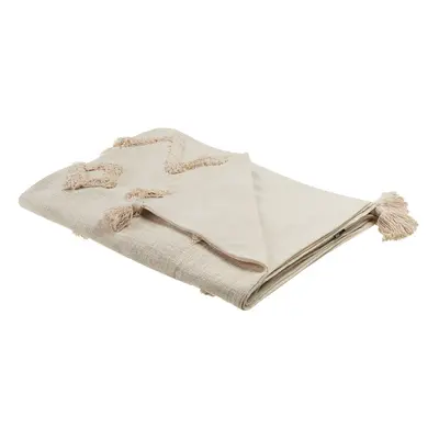 Cotton Blanket x cm Beige GUNA