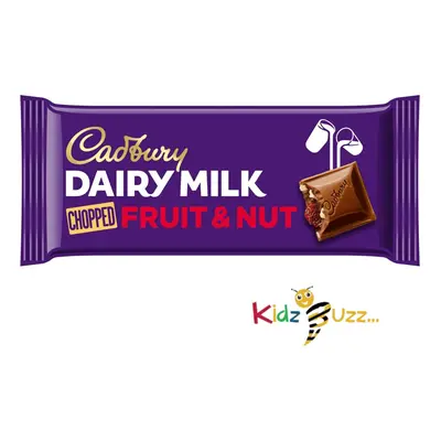 Cadbury Fruit & Nut Bar 95g (Box of 22)