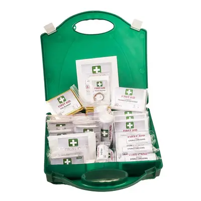 Workplace First Aid Kit , Color:Green, Size:35cm x 33cm x 9.5cm , FA12GNR