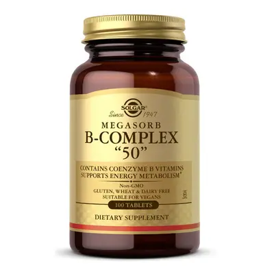 Solgar Megasorb Vitamin B-Complex Tablets - Pack of