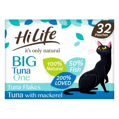 (32 x Tuna Selection) HiLife it's only natural - Complete Wet Cat Food - Chicken Dinner in Jelly