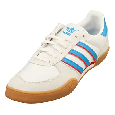 (4.5) adidas Squash Indoor Mens Casual Trainers in White Blue