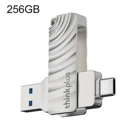 Lenovo Thinkplus MU232 USB 3.2 + USB-C / Type-C Dual Head Flash Drive, Memory:256GB