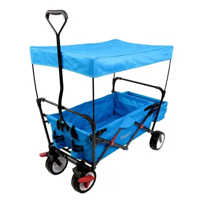 (turquois) FUXTEC folding wagon - CT350