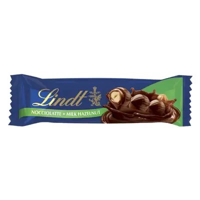 LINDT Nocciolatte Milk Hazelnut Bar 35g (Pack of 18)