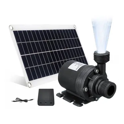 50W Solar Water Pump 800L/H DC12V Low Noise Solar Water Fountain Pump Garden Family Water Founta