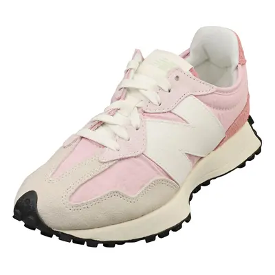 (6) New Balance Womens Fashion Trainers in Pink White