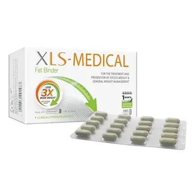 XLS-Medical Fat Binder Tablets - Lower Appetite - Reduce Calorie Intake from Dietary Fats - Up t