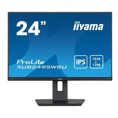 iiyama ProLite XUB2495WSU-B5 - LCD monitor - 24" - x @ Hz - IPS - cd/m - 1000:1 - ms - HDMI, VGA