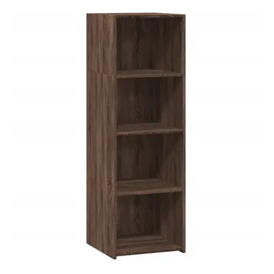 (brown oak) vidaXL Highboard Sideboard Side Cabinet Cupboard Concrete Grey Engineered Wood