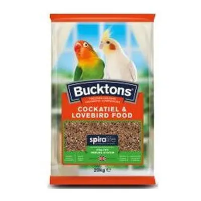 Bucktons Cockatiel & Lovebird Food With Spiralife 20kg