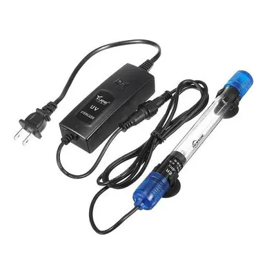 (11W) Waterproof Aquarium Fish Tank UV Light Submersible UV Sterilizer Aquarium Light Fish Tank 