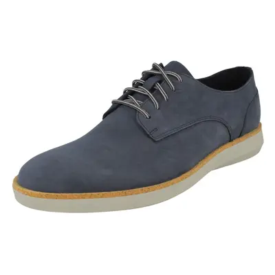 (Navy, UK 7) Mens Clarks Light Weight Casual Shoes Fairford Run - G Fit