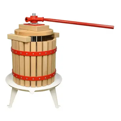 Traditional Fruit and Apple Press (12 Litre) with Straining Bag