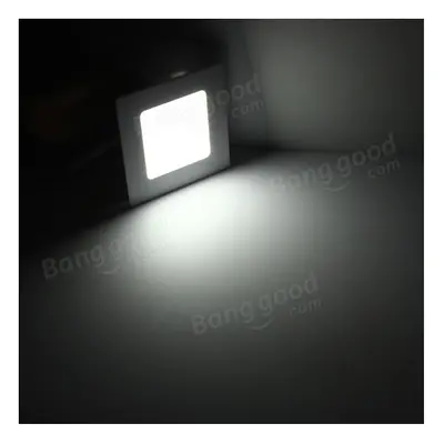 (Cool White) Dimmable 6W Square Ultra Thin Ceiling Energy-Saving LED Panel Light