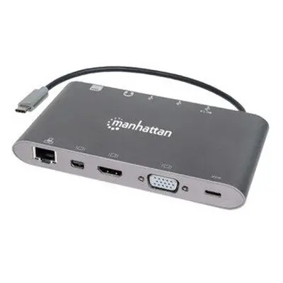 Manhattan Usb Type C Docking Station for Notebook/Tablet Pc/Desktop