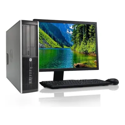 Fcs Dell Hp Pc Core I5 Set 8Gb 500Gb Hdd Win Pro 19" Monitor