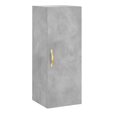 (concrete grey) vidaXL Wall Mounted Cabinet Bathroom Wall Storage Cabinet Engineered Wood