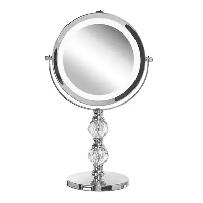 Makeup Mirror LED CLAIRA Silver