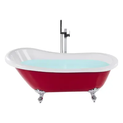 Freestanding Bath x mm Red CAYMAN